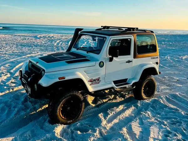 🚙 Passeio de Troller 4x4 na Arubinha – Aventura Off-Road no Paraíso! 🏜️🌊